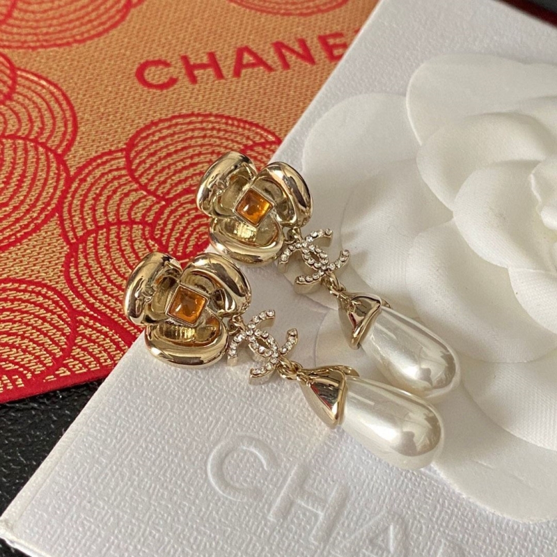Ch*el earrings
